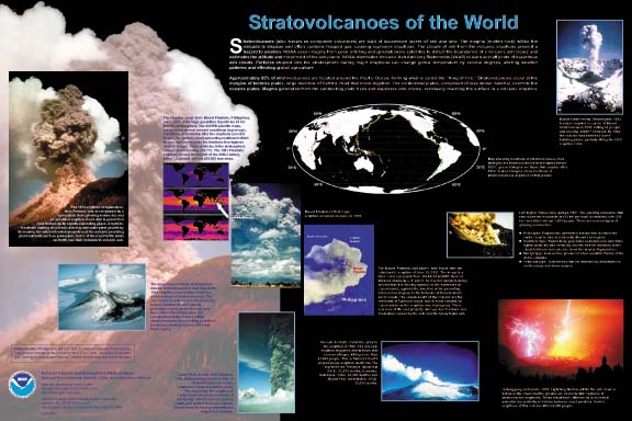 Stratovolcanoes Poster Stratovolcanoes Poster