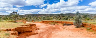 dry gully