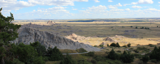 Photo of the Badlands in South Dakota Photo of the Badlands in South Dakota