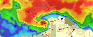 Visualization of Enterprise, Alabama, tornado of 2007. Visualization of Enterprise, Alabama, tornado of 2007.
