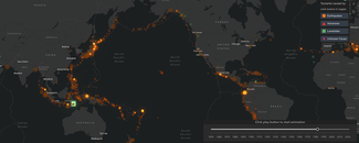 Screenshot of the Tsunami Time-Lapse Animation Tool. Screenshot of the Tsunami Time-Lapse Animation Tool.
