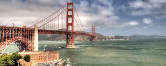 Photo of the Golden Gate Bridge in San Francisco, California Photo of the Golden Gate Bridge in San Francisco, California