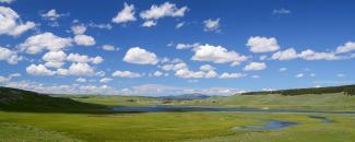 Photo of Hayden Valley in Yellowstone Photo of Hayden Valley in Yellowstone