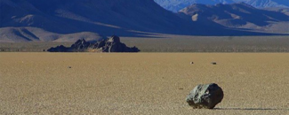 Photo of rocks in Death Valley desert Photo of rocks in Death Valley desert